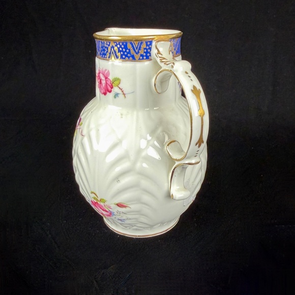 Caughley 1770s Mask Head Jug Pitcher 1970s Coalport Bone China Repro Excellent - Picture 12 of 14